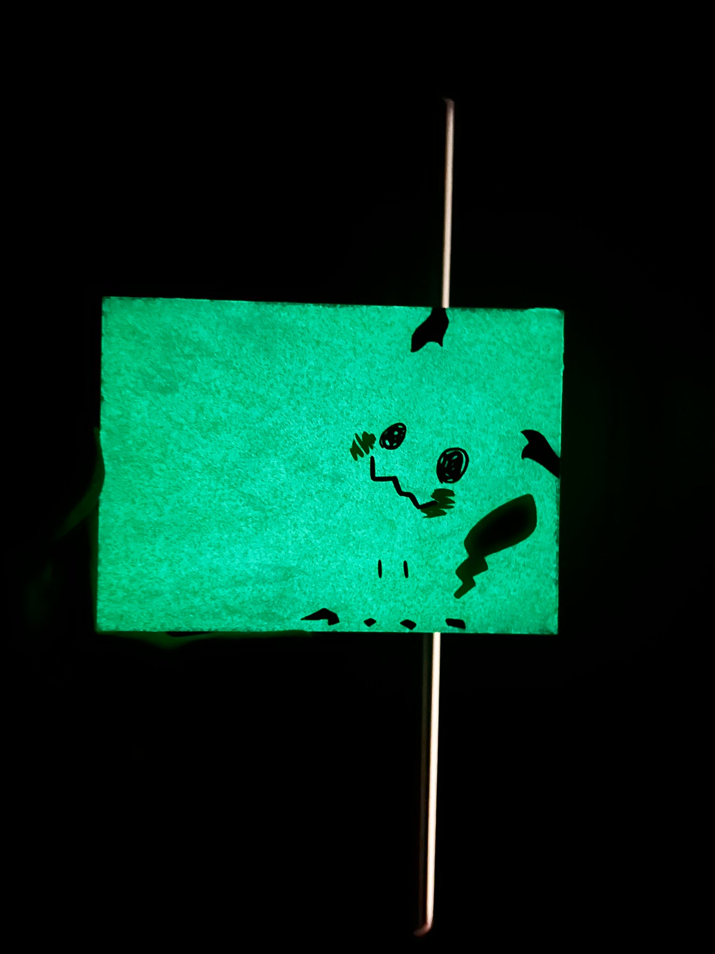 5"x7" Glow in the Dark Mimikyu
