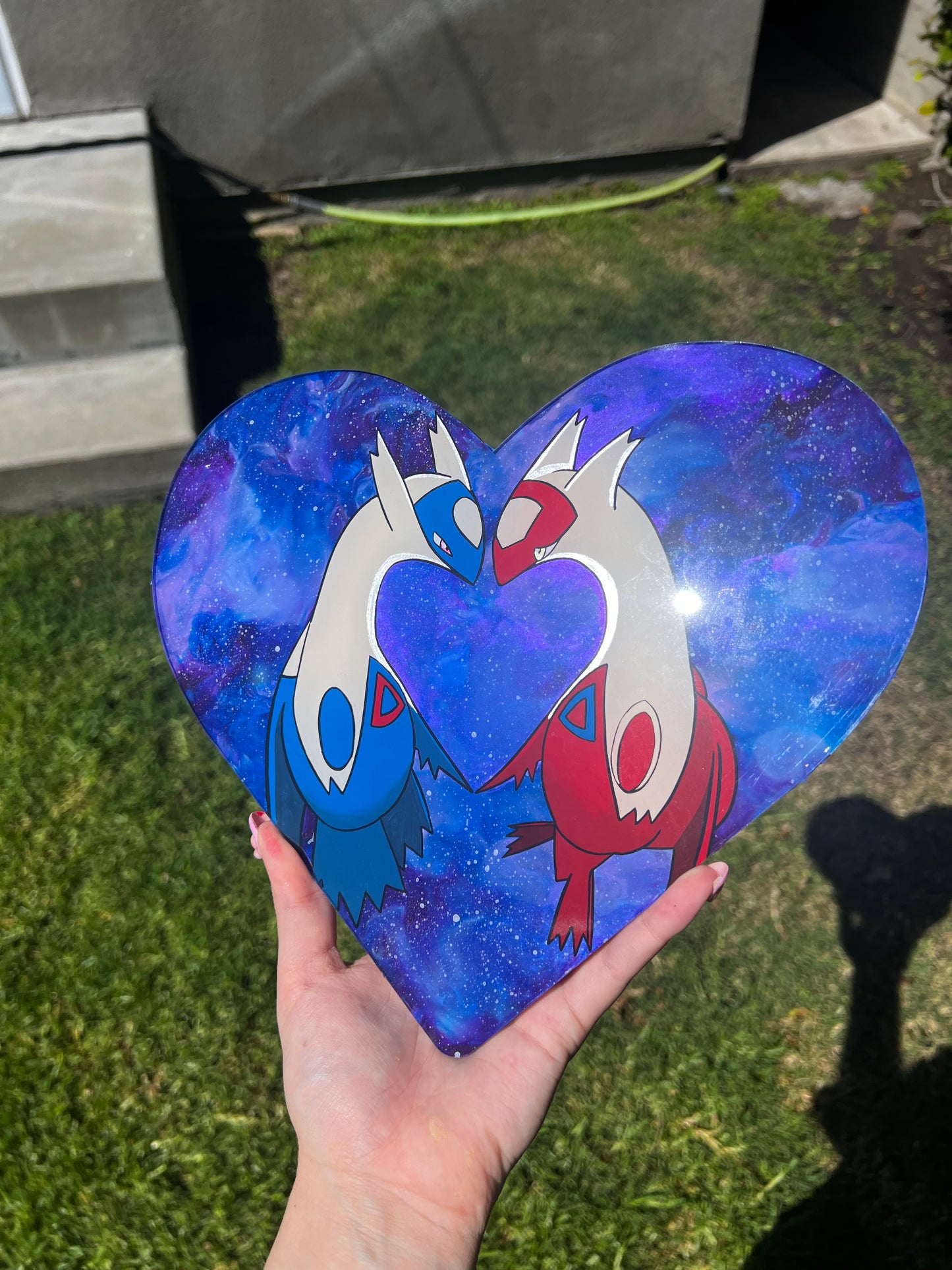 10" Lovebirds Heart (Latios/Latias)