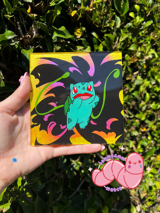 4.5" x 4.5" Bulbasaur Coaster
