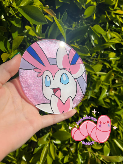 4.5" Sylveon Coaster
