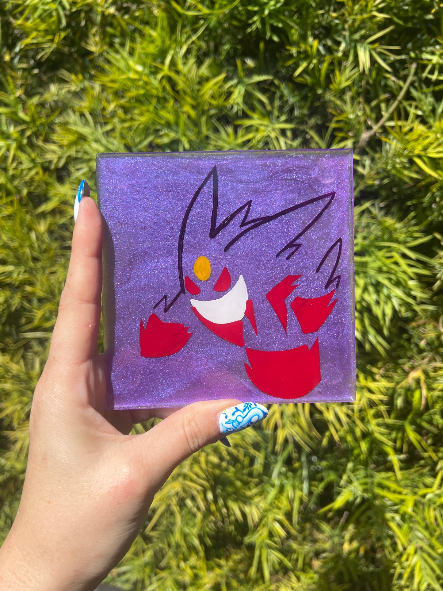 4.5" x 4.5" Mega Gengar Coaster