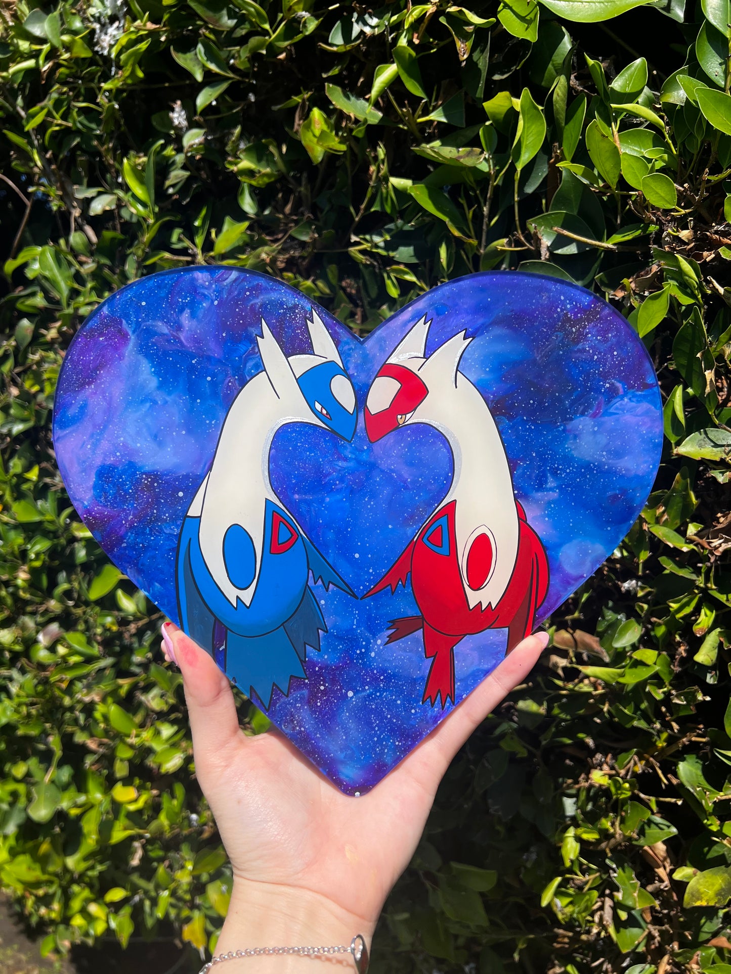 10" Lovebirds Heart (Latios/Latias)