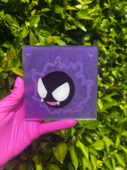 4.5" x 4.5" Gastly Coaster