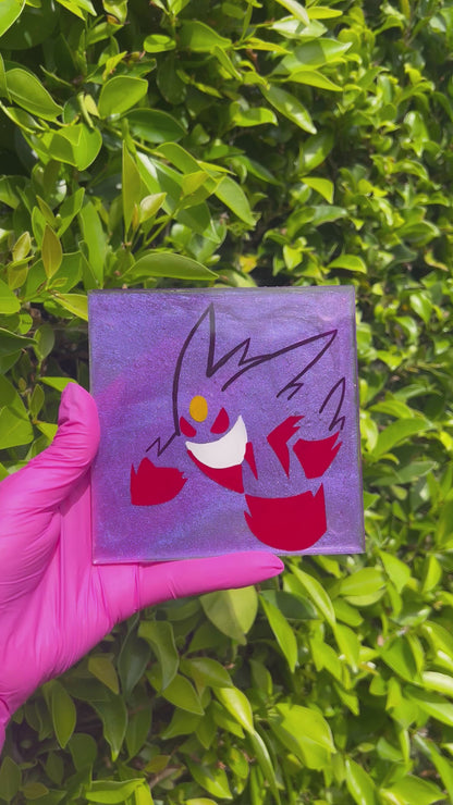 4.5" x 4.5" Mega Gengar Coaster