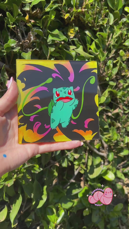 4.5" x 4.5" Bulbasaur Coaster