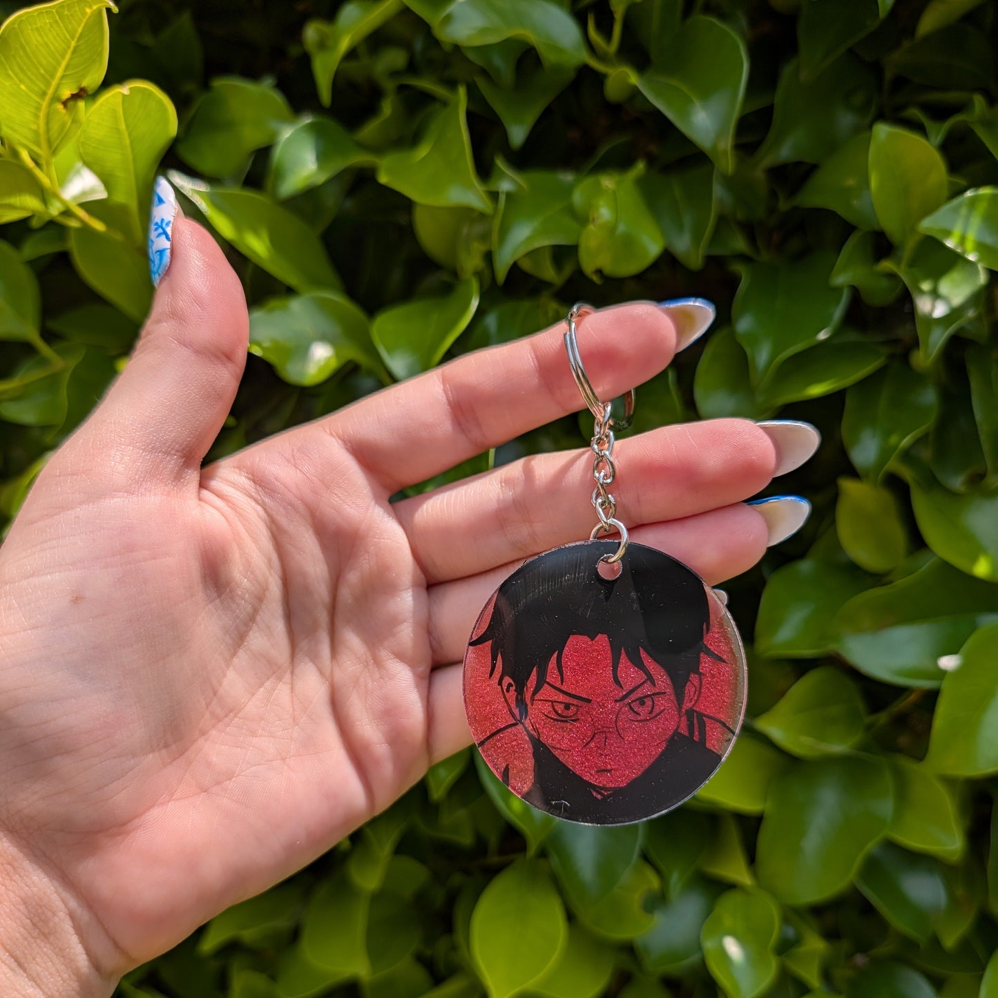 Dandadan Hand Painted Keychain