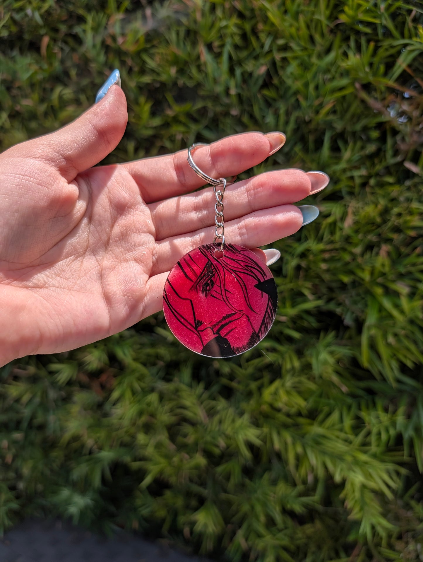 One Piece Hand Painted Keychain