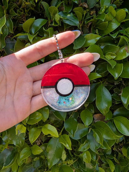 Poké Ball Shaker Keychain