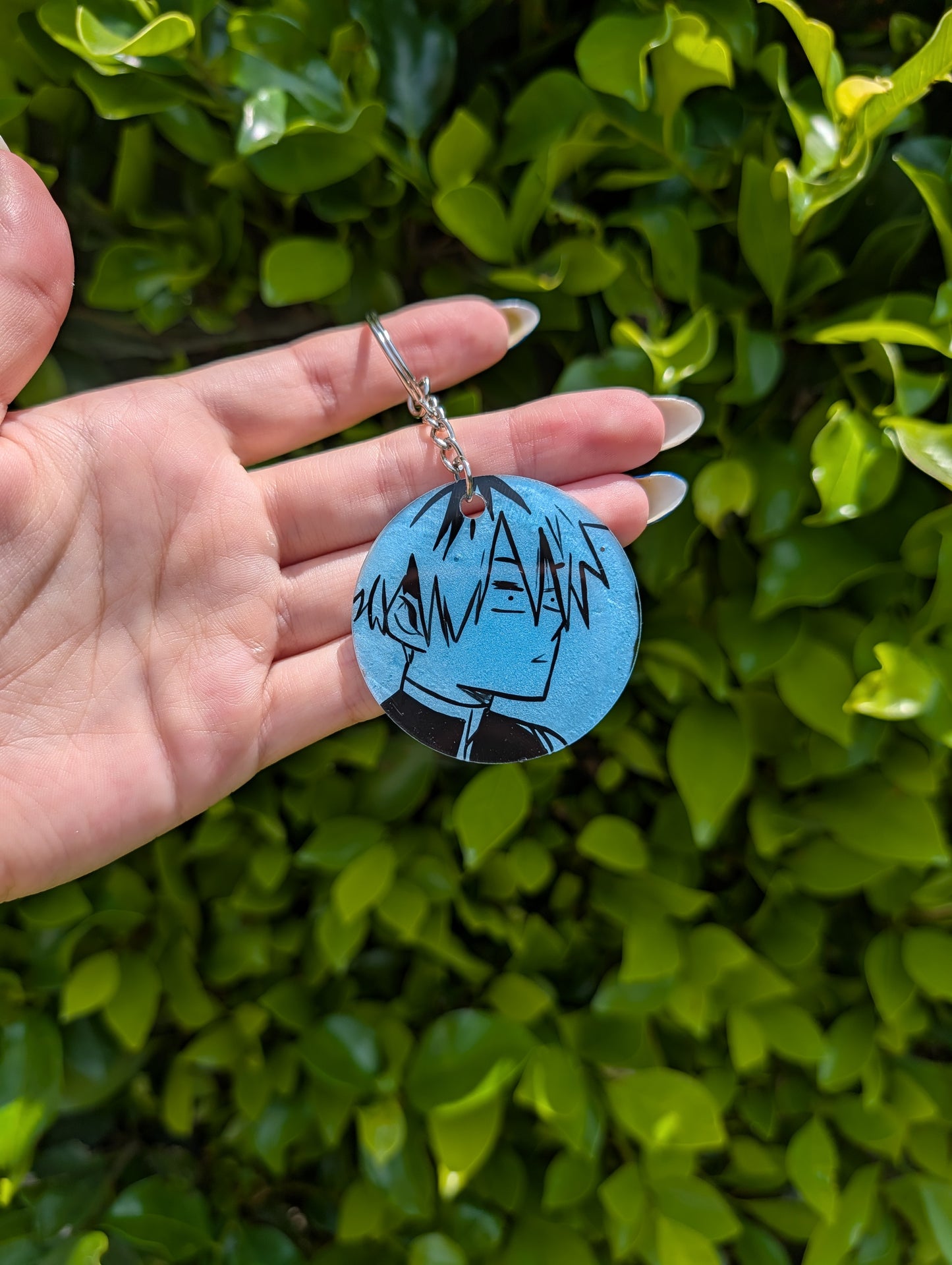 Frieren Hand Painted Keychain