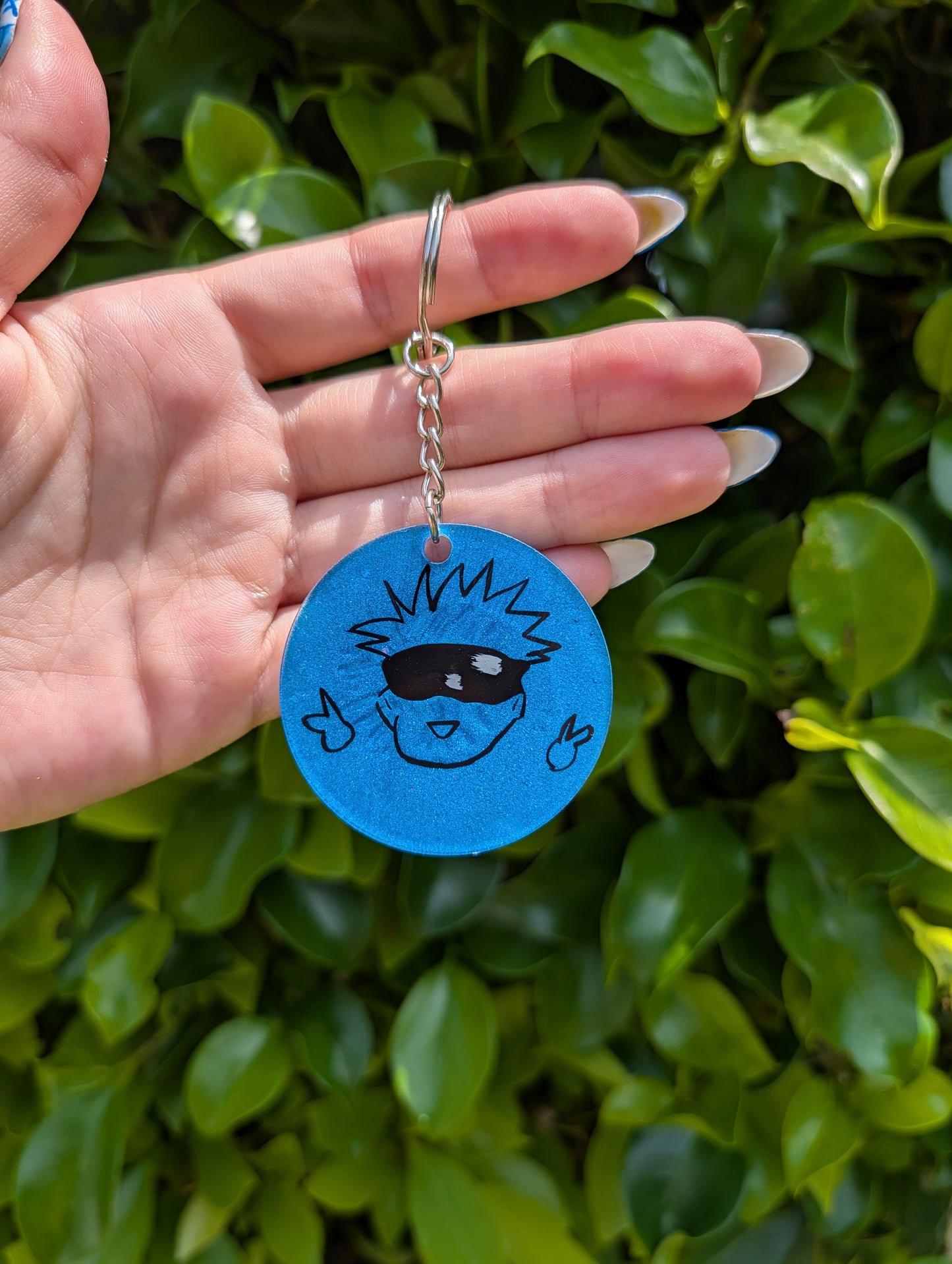 Jujutsu Kaisen Hand Painted Keychain