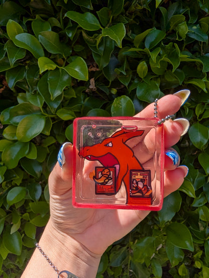 Charizard Shaker Keychain