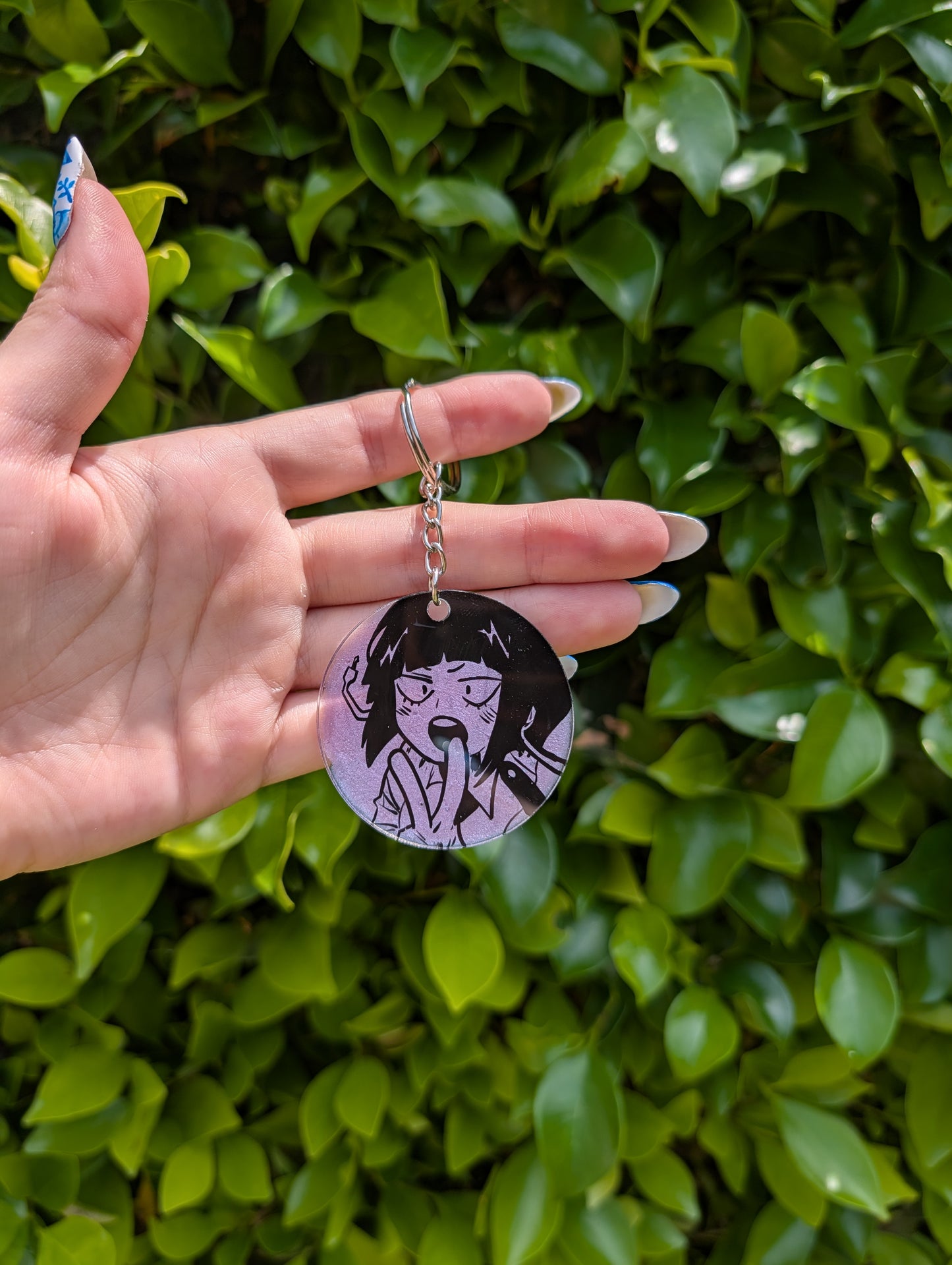 My Hero Academia Hand Painted Keychain
