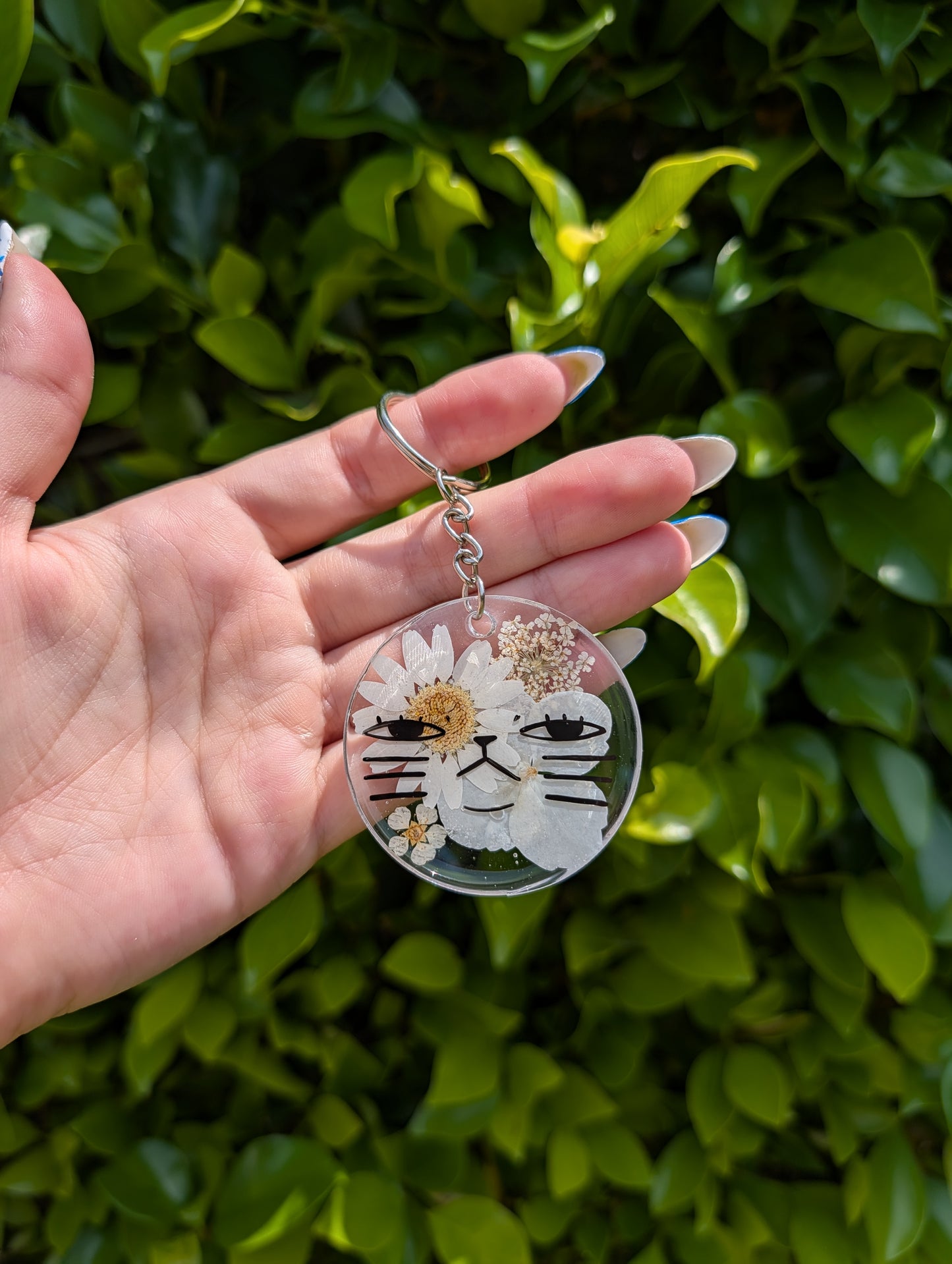 Dandadan Hand Painted Keychain