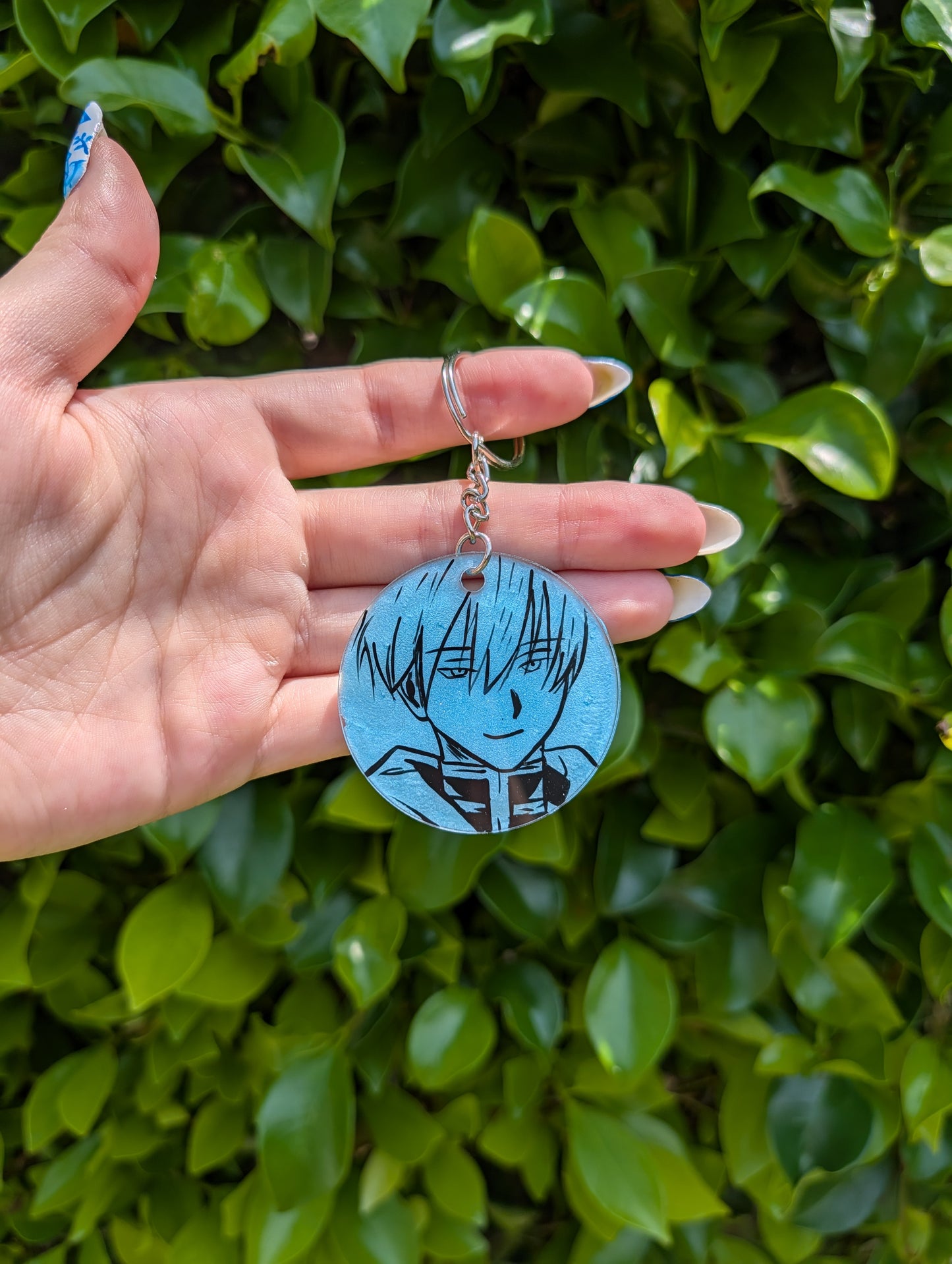 Frieren Hand Painted Keychain