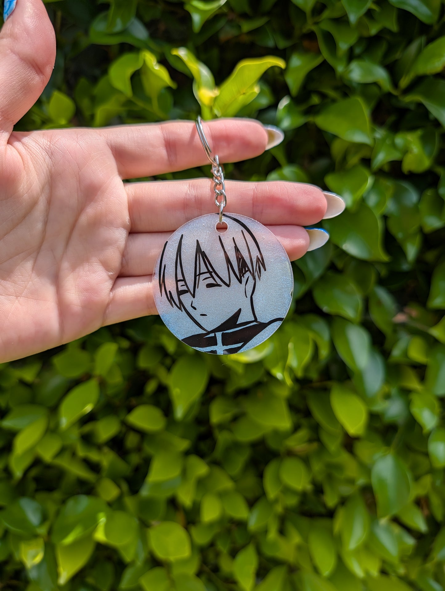 Frieren Hand Painted Keychain